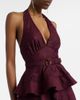 Self-Portrait Self-Portrait Broderie anglaise cotton and linen midi dress - 3