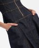 Self-Portrait Self-Portrait Broderie anglaise denim midi dress - 4