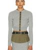 self-portrait self-portrait Contrast Placket Cardigan - 1