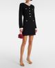 Self-Portrait Self-Portrait Cotton and wool-blend minidress - 2
