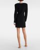 Self-Portrait Self-Portrait Cotton and wool-blend minidress - 3