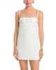 Self-portrait Self-Portrait Crepe 3D Sequin Flower Mini Dress - 1