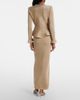 Self-Portrait Self-Portrait Crystal-embellished peplum lamÃ© maxi dress - 3