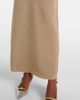 Self-Portrait Self-Portrait Crystal-embellished peplum lamÃ© maxi dress - 6