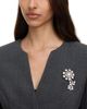 Self-portrait Self-Portrait Crystal Flower Pin - 2