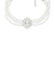 self-portrait self-portrait Crystal Pearl Choker - 1