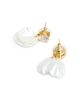 Self-portrait Self-Portrait Crystal Petal Earrings - 2
