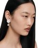Self-portrait Self-Portrait Cubic Zirconia & Imitation Pearl Flower Drop Earrings - 2