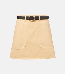 Self-Portrait Self-Portrait Denim miniskirt