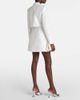 Self-Portrait Self-Portrait Double-breasted taffeta blazer dress - 3