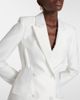 Self-Portrait Self-Portrait Double-breasted taffeta blazer dress - 4