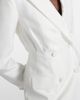 Self-Portrait Self-Portrait Double-breasted taffeta blazer dress - 5