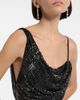Self-Portrait Self-Portrait Draped rhinestone-embellished maxi dress - 3