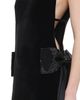Self-portrait Self-Portrait Embellished Bow Trim Velvet Gown - 5