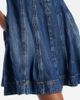 Self-Portrait Self-Portrait Embellished pleated denim minidress - 4