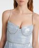 Self-Portrait Self-Portrait Feather-trimmed silk-blend chiffon gown - 4