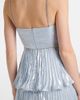 Self-Portrait Self-Portrait Feather-trimmed silk-blend chiffon gown - 5