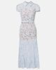 Self-Portrait Self-Portrait Floral guipure lace midi dress - 1