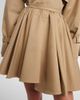 Self-Portrait Self-Portrait Gathered cotton miniskirt - 4