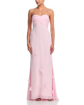 Self-portrait Self-Portrait Georgette Scarf Maxi Dress