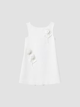 Self-Portrait Self-Portrait Girl's Little Girl's & Girl's Embellished Floral Crepe Minidress