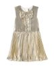 Self-Portrait Self-Portrait Girl's Little Girl's & Girl's Metallic Pleated Dress - 1