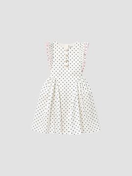 Self-Portrait Self-Portrait Girl's Little Girl's & Girl's Polka Dot Drop-Waist Dress