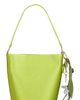 self-portrait self-portrait Green Satin Bucket Bag - 2