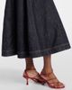 Self-Portrait Self-Portrait Halterneck denim midi dress - 5