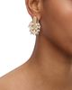 Self-portrait Self-Portrait Imitation Pearl Cluster Earrings - 2
