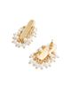 Self-portrait Self-Portrait Imitation Pearl Cluster Earrings - 3