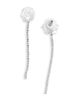 Self-portrait Self-Portrait Imitation Pearl Flower Crystal Droplet Earrings - 4