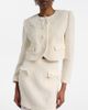 Self-Portrait Self-Portrait Lace-trimmed bouclÃ© jacket - 3