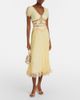 Self-Portrait Self-Portrait Lace-trimmed pleated midi dress - 2