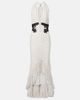 Self-Portrait Self-Portrait Lace-trimmed polka-dot maxi dress - 1