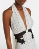 Self-Portrait Self-Portrait Lace-trimmed polka-dot maxi dress - 3