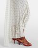 Self-Portrait Self-Portrait Lace-trimmed polka-dot maxi dress - 4