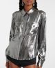 Self-Portrait Self-Portrait Metallic shirt - 6