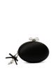 Self-portrait Self-Portrait Mini Satin Oval Clutch - 1