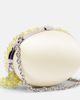 Self-Portrait Self-Portrait Oval Small embellished clutch - 4