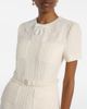 Self-Portrait Self-Portrait Paneled bouclÃ© and taffeta midi dress - 3