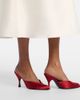 Self-Portrait Self-Portrait Paneled bouclÃ© and taffeta midi dress - 4