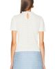 self-portrait self-portrait Pearl Trim Top - 3