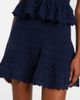 Self-Portrait Self-Portrait Peplum pointelle cotton-blend minidress - 4