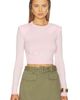 self-portrait self-portrait Pink Flower Knit Jumper - 1