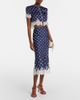 Self-Portrait Self-Portrait Polka-dot satin midi skirt - 2