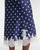 Self-Portrait Self-Portrait Polka-dot satin midi skirt - 4