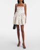 Self-Portrait Self-Portrait Polka-dot satin minidress - 2