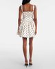 Self-Portrait Self-Portrait Polka-dot satin minidress - 3