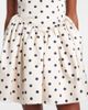 Self-Portrait Self-Portrait Polka-dot satin minidress - 5